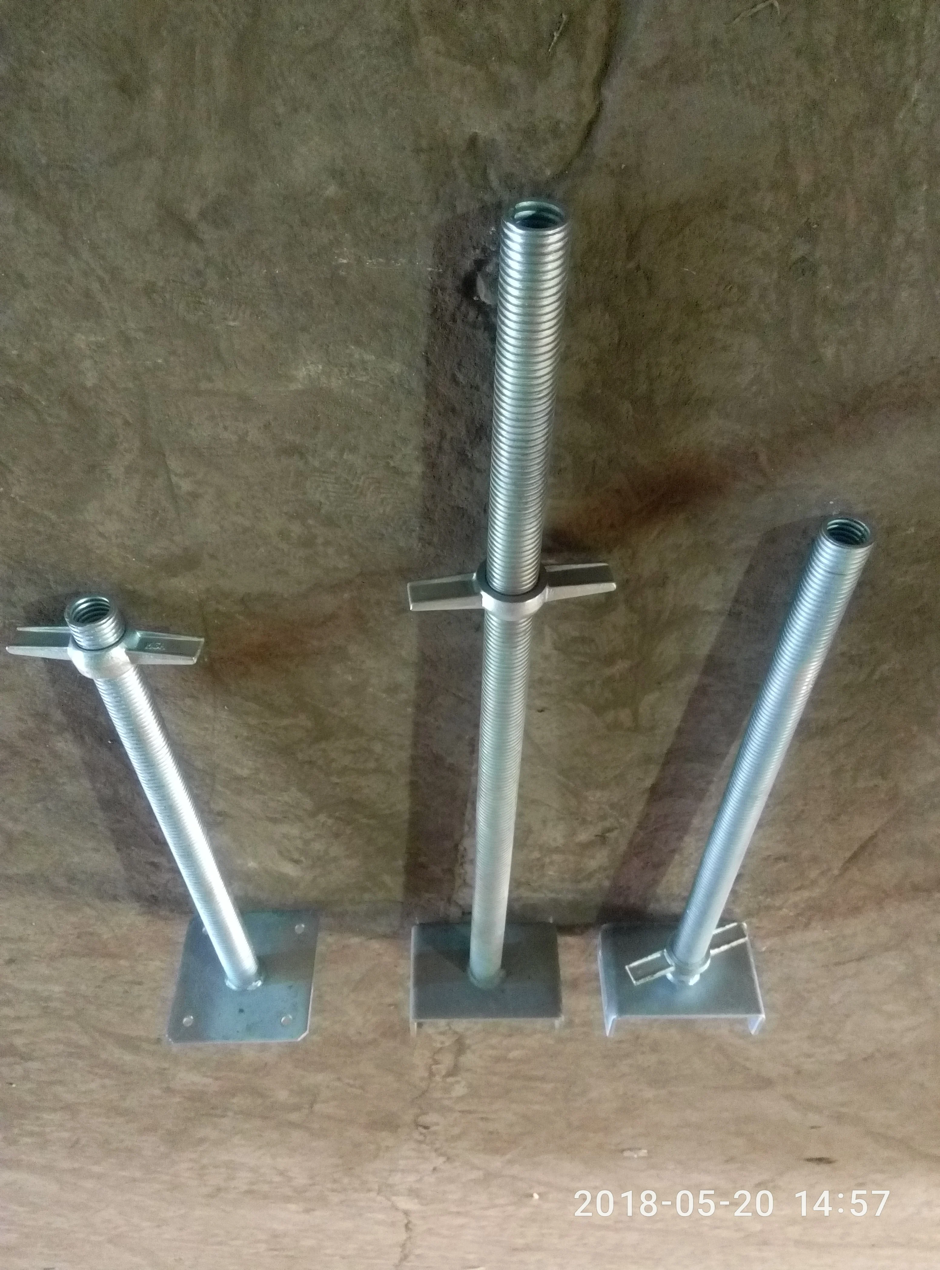 galvanized scaffolding u head jack base screw jack stands shoring jack scaffold base plates