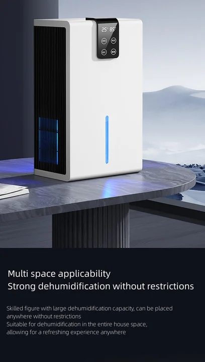LED Multi-function Indoor Removeable Smart Indoor Moveable Air Dehumidifier