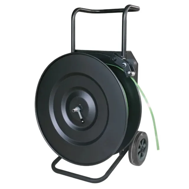 Heavy Duty hand strapping tool for Polyester Corded Strapping /Steel/PP/PET strapping cart dispenser