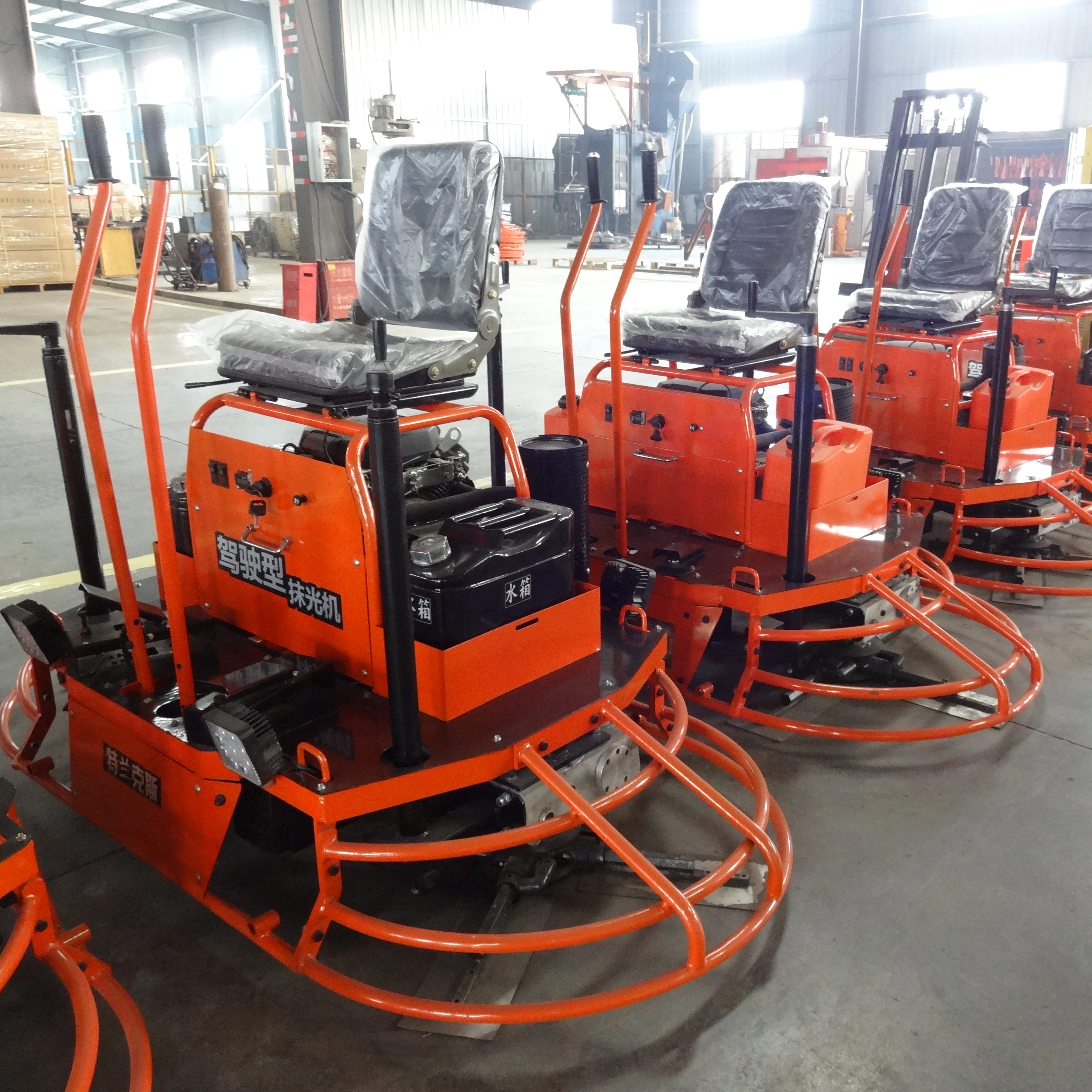 gasoline engine high efficiency TLMG-836 riding-on Concrete Ride On Power Trowel Machine