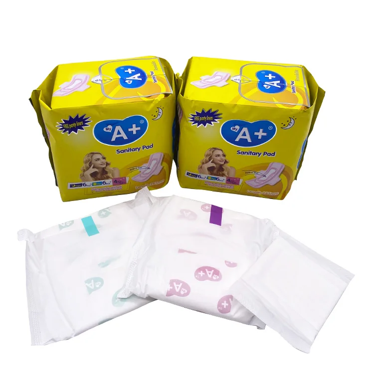 Private Label Feminine Hygiene Products Disposable Menstrual Pads Non Woven Sanitary Napkin