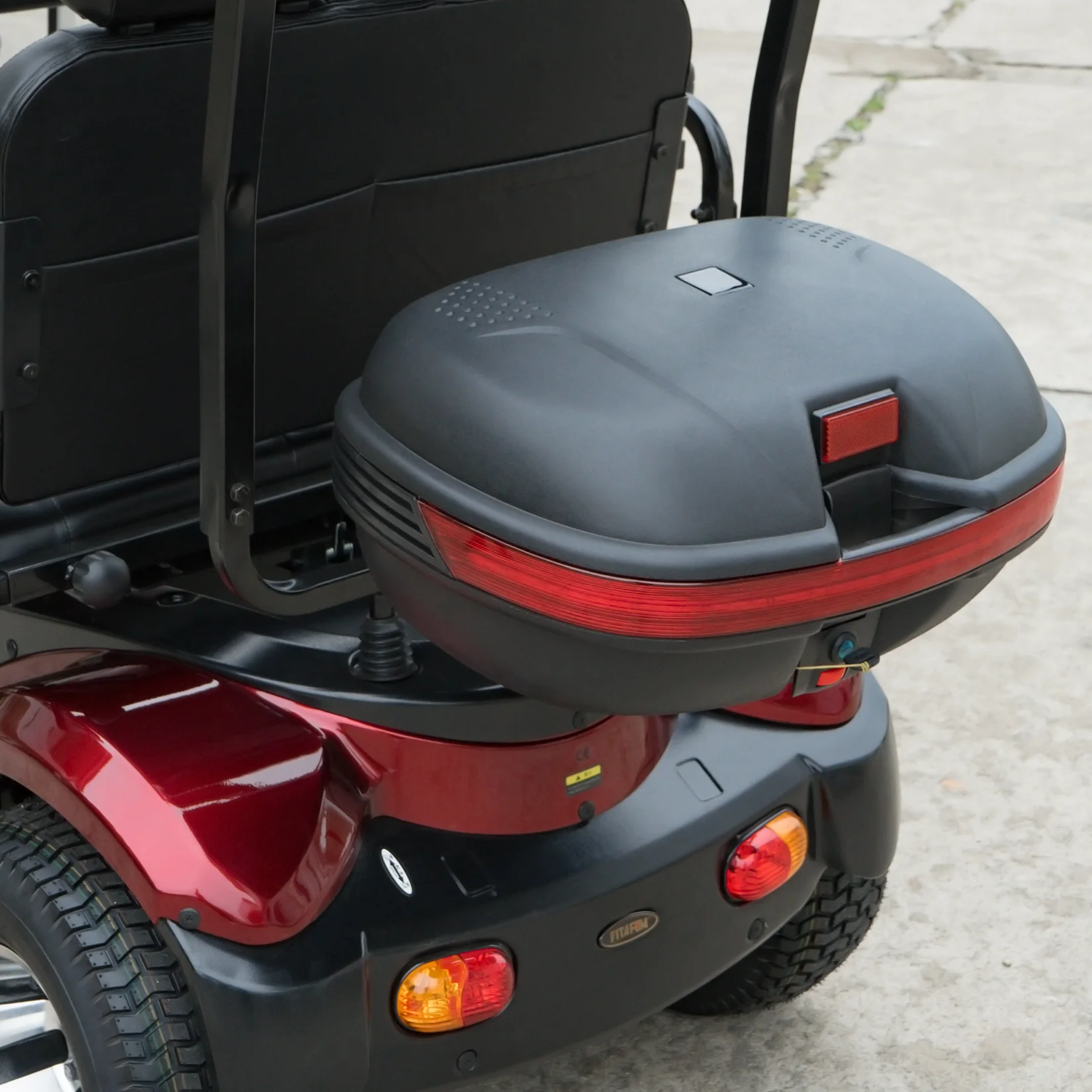 40-60km Elderly Mobility 2 Seat Electric Outdoor Scooter Mobile With 4 Wheels For Handicap Adult