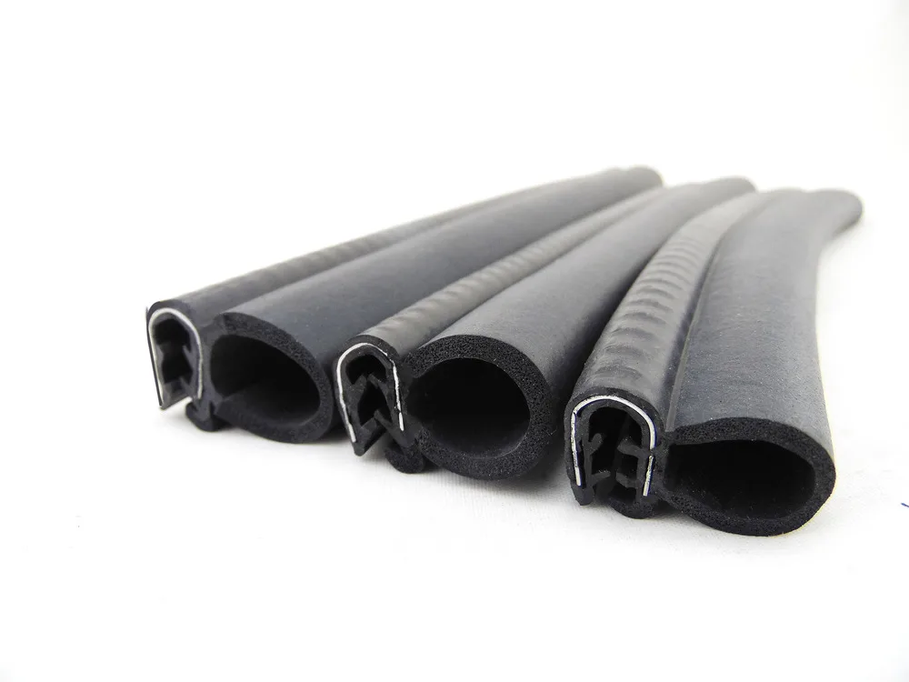 Compound U-shaped Cabinet Sealing Strip Cabinet Door Strip Control Cabinet Rubber Strip Cutting Moulding