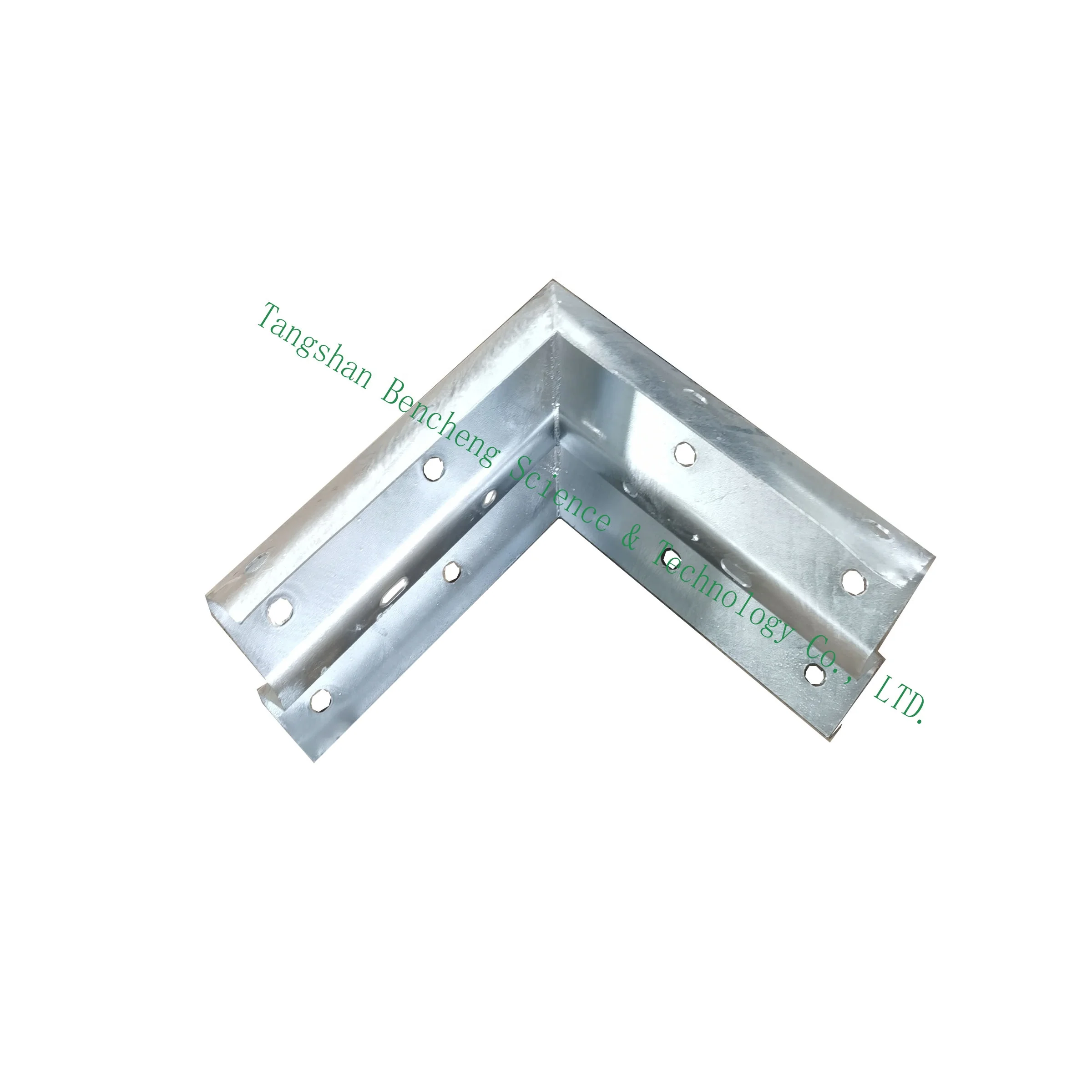 End Terminal Connector Hot galvanized 90°Terminal end   for Highway Guardrail safety
