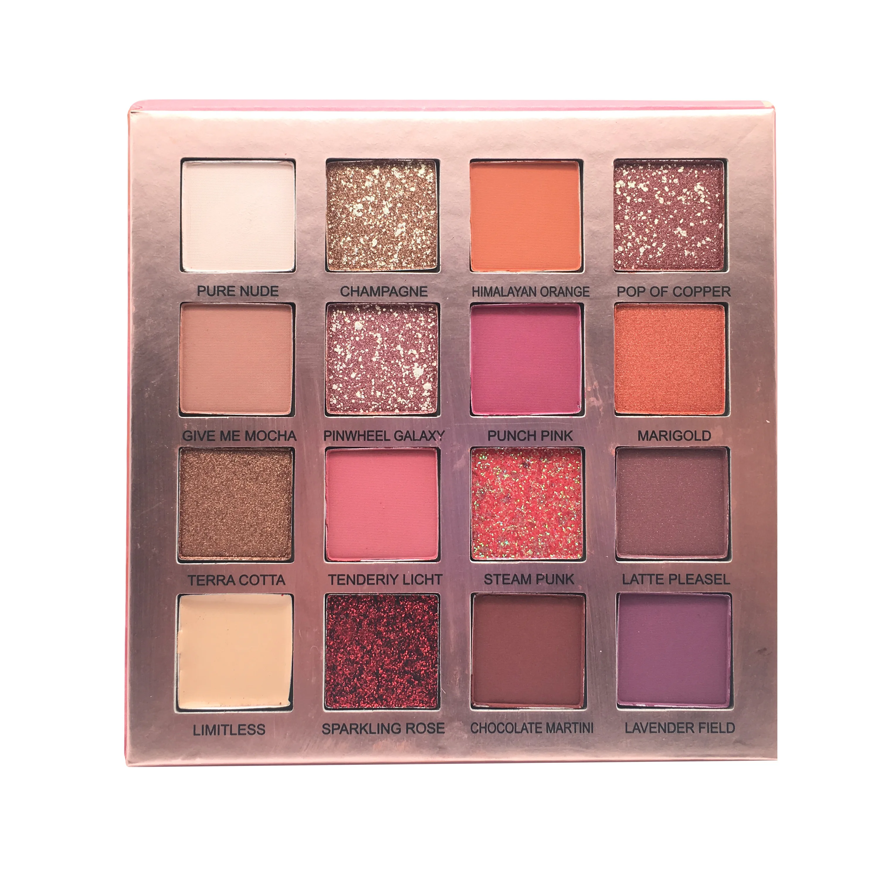 Wholesale Eyeshadow Palette Private label 16 Colors custom eyeshadow pallet 16 color eyeshadow palette