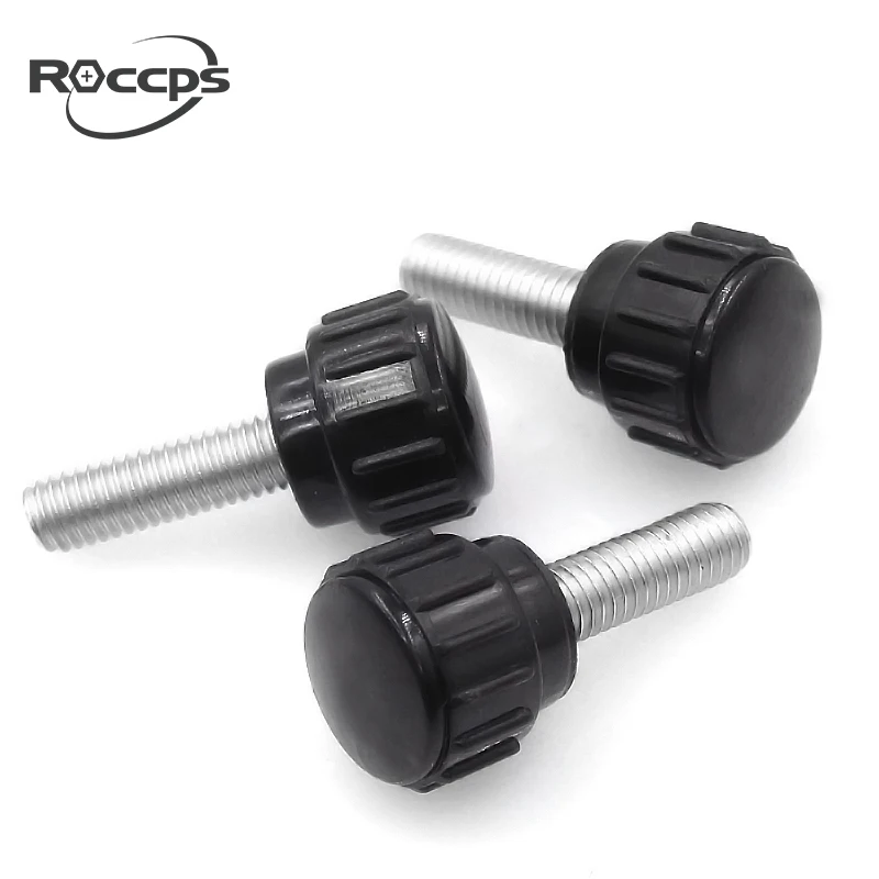 Пластиковое производство накатанная ручка пластиковый крепежный винт