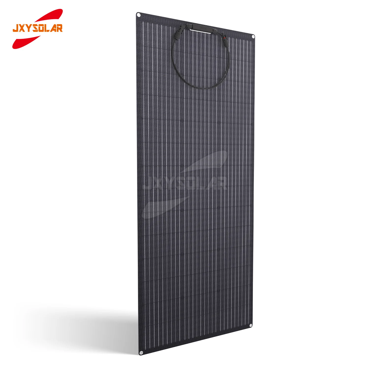 Semi-Flexible Solar Panel 120W 12V Bendable Thin Film Monocrystalline Lightweight(4.63lb) for Caravan RV Boat Camper Trailer