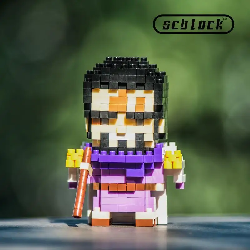 66 Styles DIY Toys Figurine 1 PIECE ZORO ACE LUFFY NAMI CHOPPER BOA SANJI LAW Building Bricks PVC Anime Figure for Kids