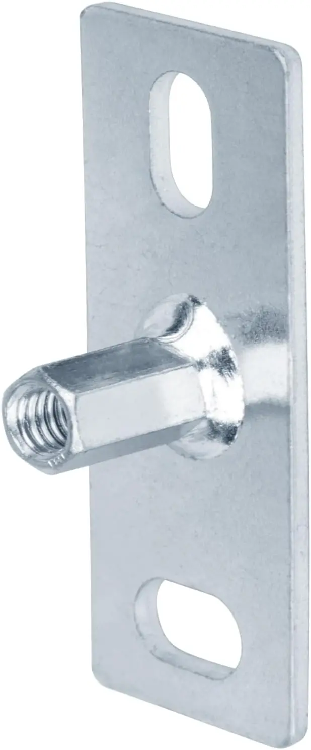 carbon steel galvanized  M8 M10 dual tapper thread female thread rod pipe ceiling flange base hanger backplate with slot hole