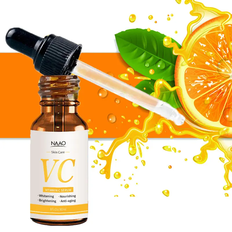Новые продукты 2021 оптовая продажа осветляющая сыворотка витамина С для обычного ухода за кожей