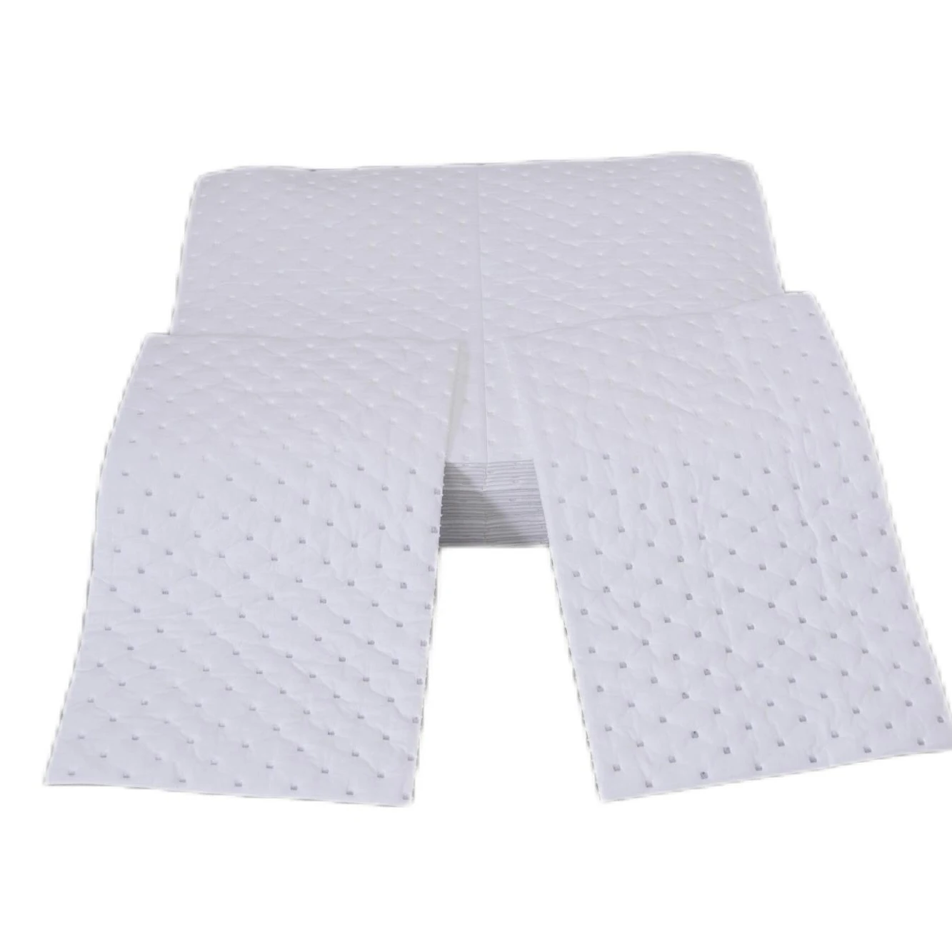 40*50cm heavy wight oil spill cleanup cotton super absorbent mat oil absorbent pads