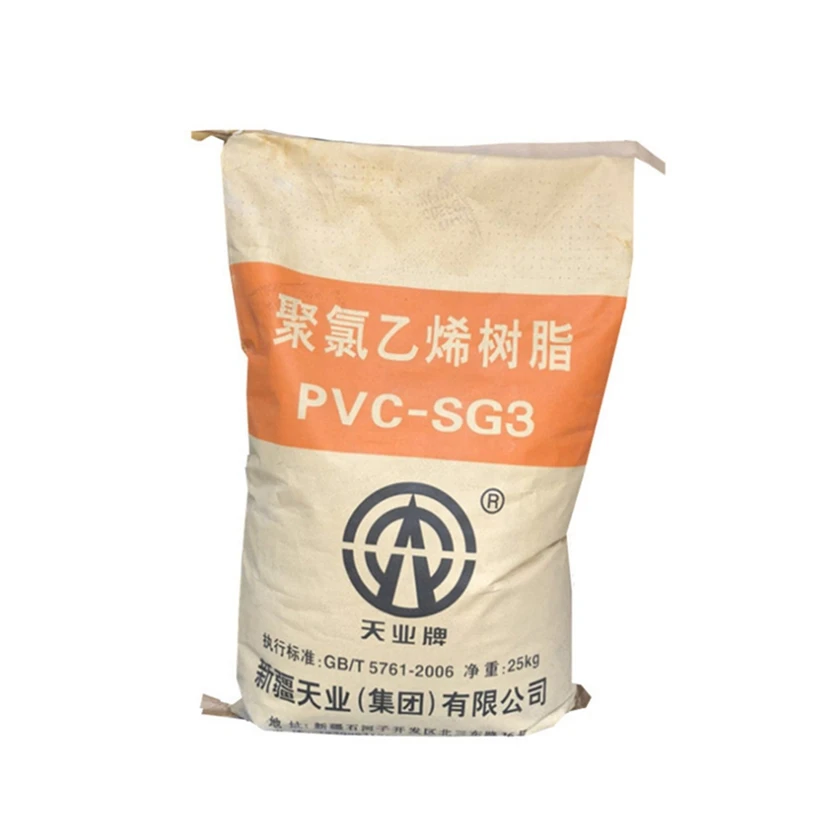 Widely Used Superior Quality Granules Plastic Sg-3 Pvc Polyvinyl Chloride Resin