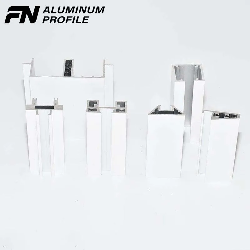 Минималистский экструдированный алюминиевый оконный профиль perfiles de aluminio para ventanas экструзионная