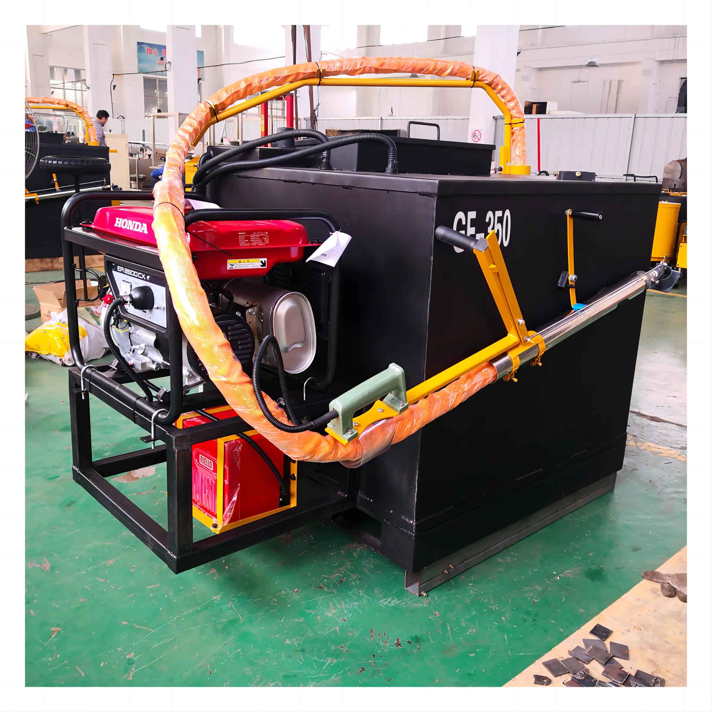 Китайская Высококачественная дорожная машина для наполнения и запечатывания бетона асфальта 350 л