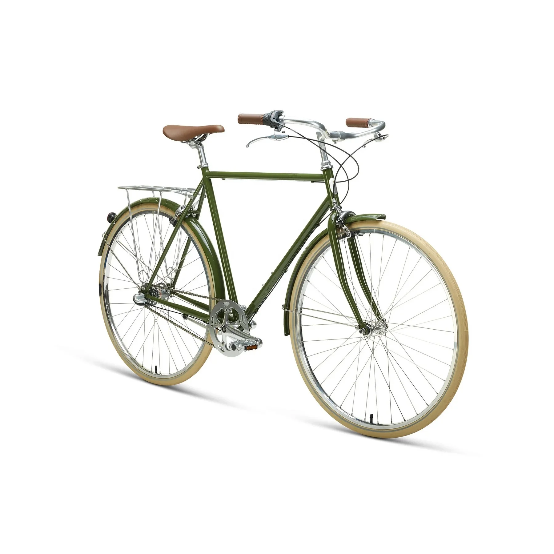 2024 Cheap Dutch Holland Style Classic Bike City Bicycle Old Fashioned 3 Speed Mens City Bicycles Made In China