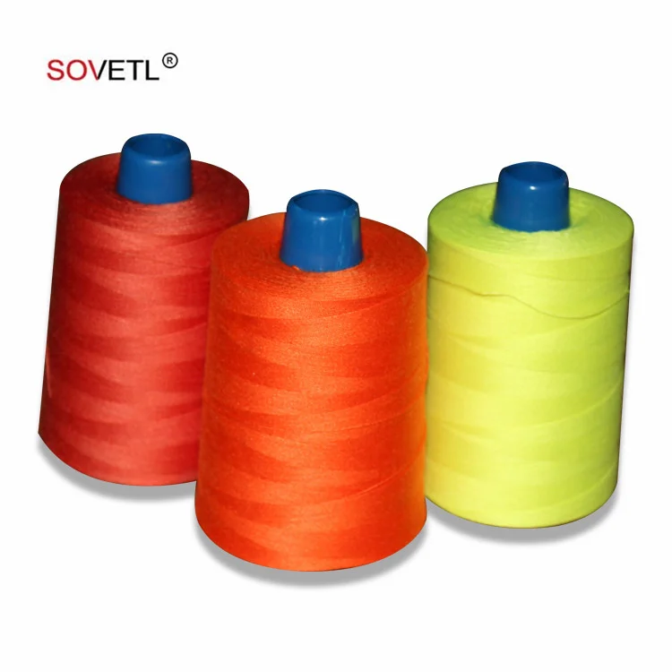 Meta Aramid Thread Colorful Temperature Resistant Nomexs Fireproof Flame Retardant Fire Resistant FR Meta Aramid Sewing Thread