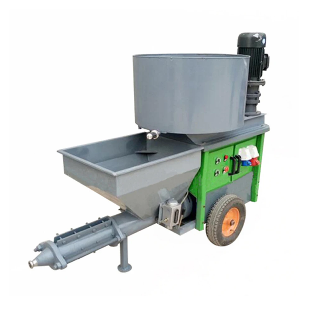 Electric Mortar Spray Plaster Machine/Mortar Cement Spraying Machine With Air