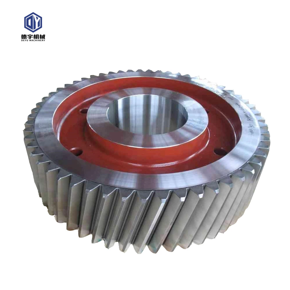 
High precision stainless steel helical gear for seismic tester 