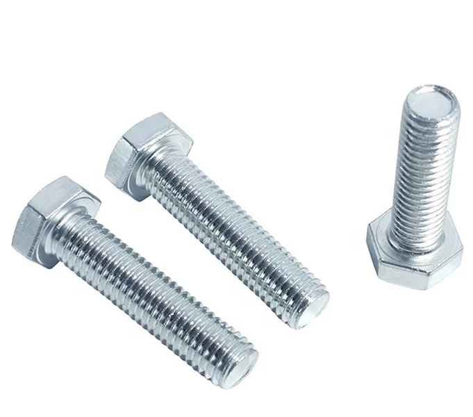 ANSI/ASME B 18.2.1 ASTM A307 A449 A354 SAE J429 Gr 2/5/8 шестигранные болты/винты с черной