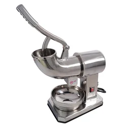 Электрическая льдодробилка для коммерческого использования, автоматическая машинка для снега, машинка для бритья для домашнего использования