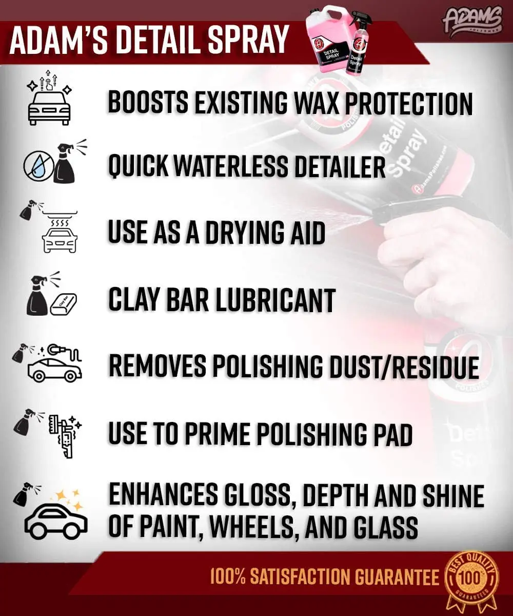 Factory directly sales  Quick Waterless Detailer Spray For Car Detailing | Polisher Clay Bar Boosting Tech Car Wash Kit