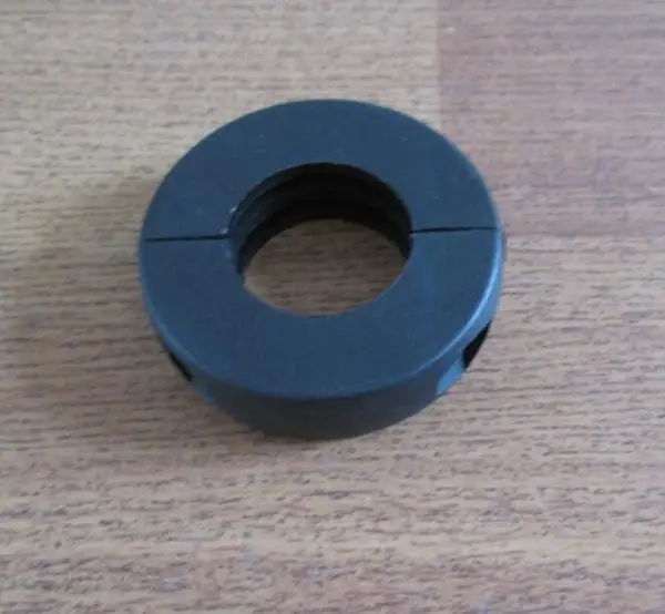 Custom OEM CNC Lathing Metric Insulator Nylon Sleeve Plastic Flange Bushing