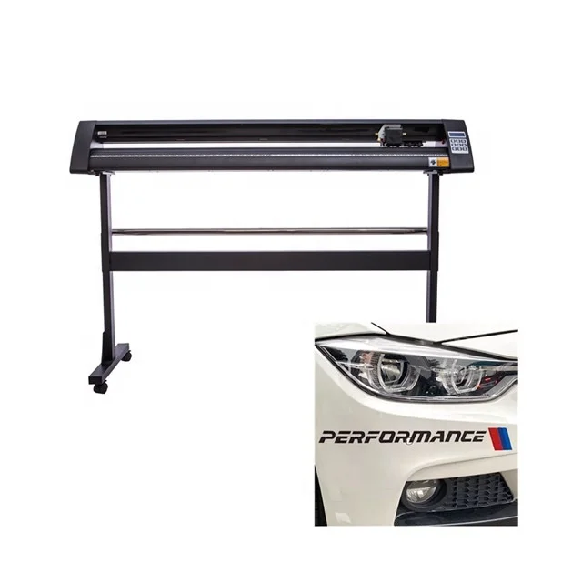 Hot selling customizable black KH-1350 stepper motor cutting plotter high quality vinyl cutter contour for cutting sticker