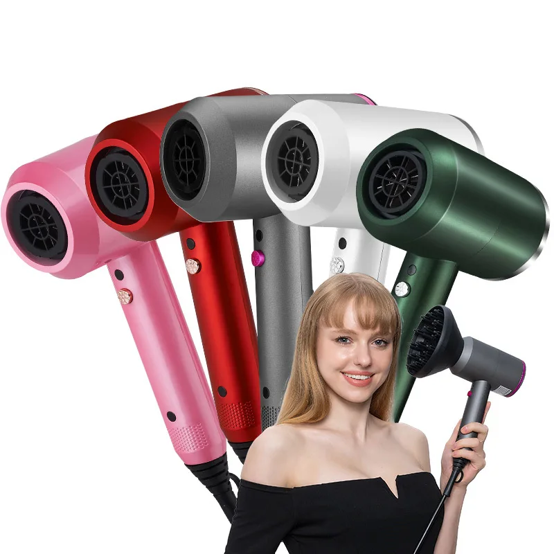 New 2000w Ionic Hair Dryer Constant Temperature Hammer Negative Professional Hairdryers