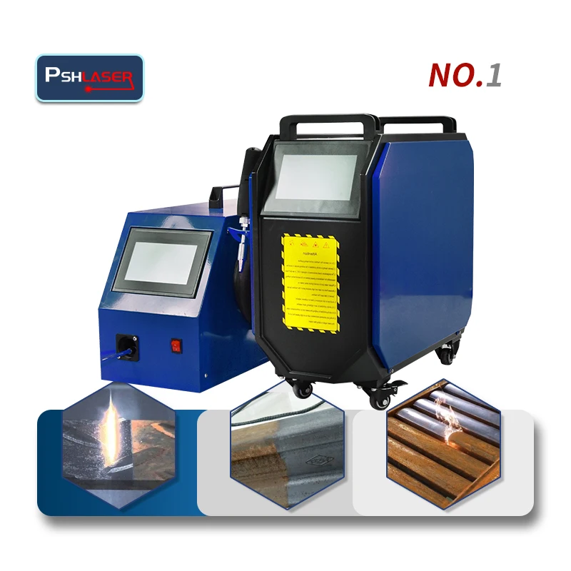 Mini 3 in 1 Portable Fiber Laser Welding Machine 1500W 2000W for Copper and Metal Welding