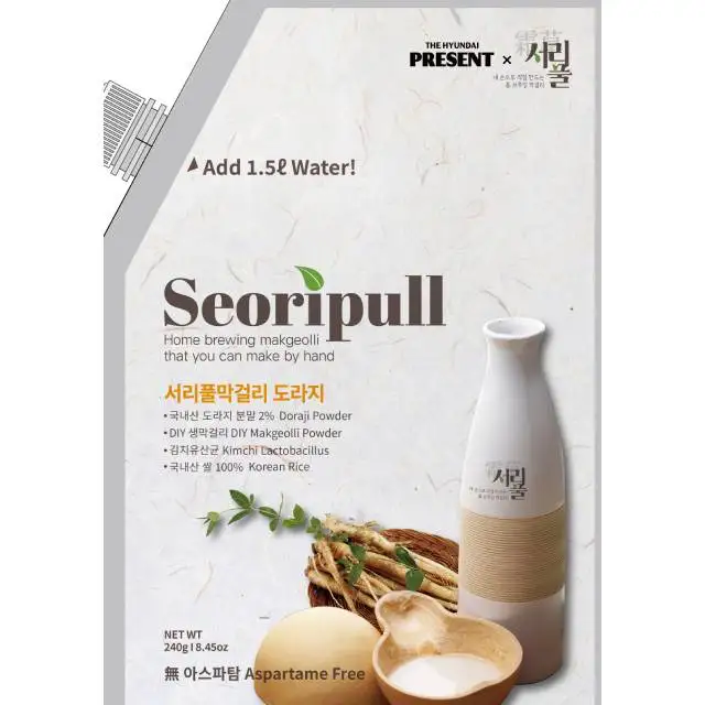 premium quality good price made in Korea Makgeolli doraji - Korea traditional rice wine aspartame free