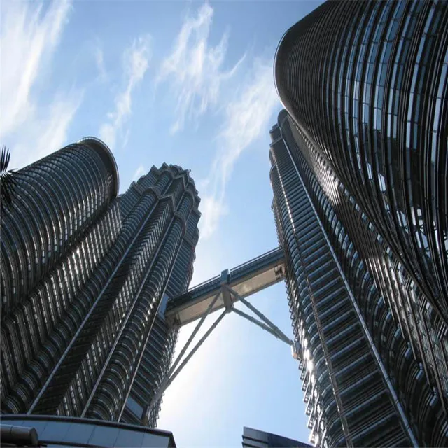 Prefabricated Building Steel Structure Modular Office Building With Glass Curtain Apartment Building