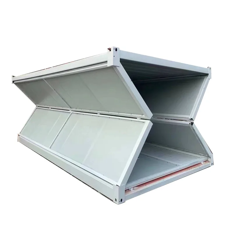 High-End Material Custom Foldable House Reusable Extended Foldable Prefab Container Homes/40Ft Fold
