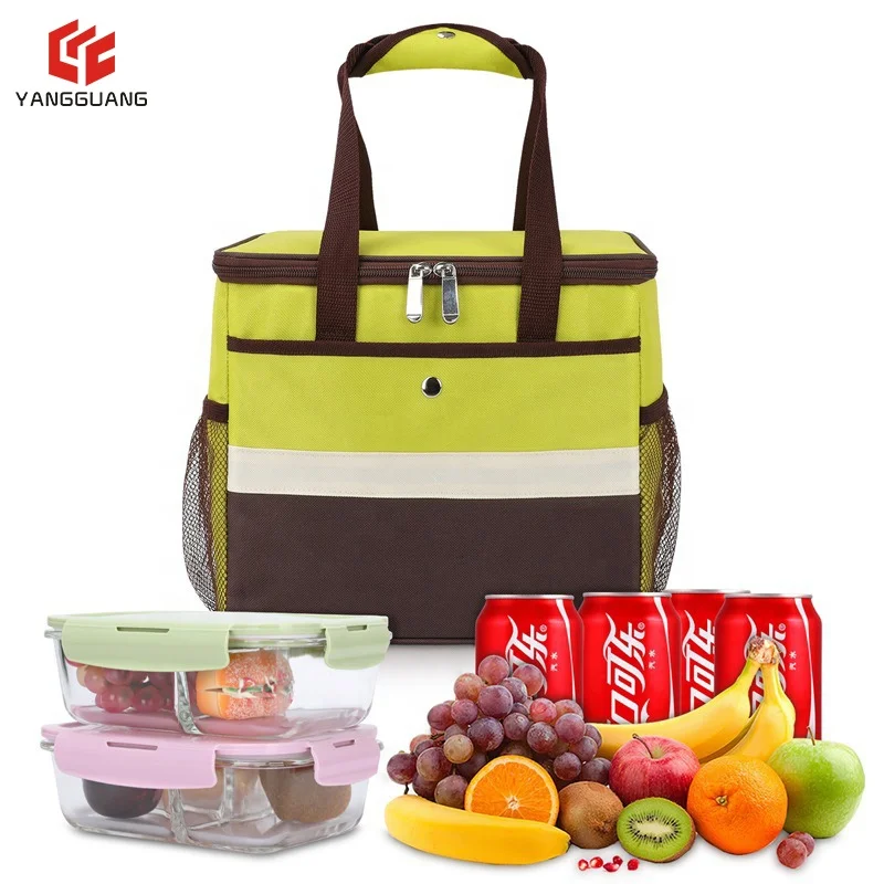 Wholesale Custom Logo Promotional Reusable Lunch Thermal Bag Food Delivery Insulated Bags