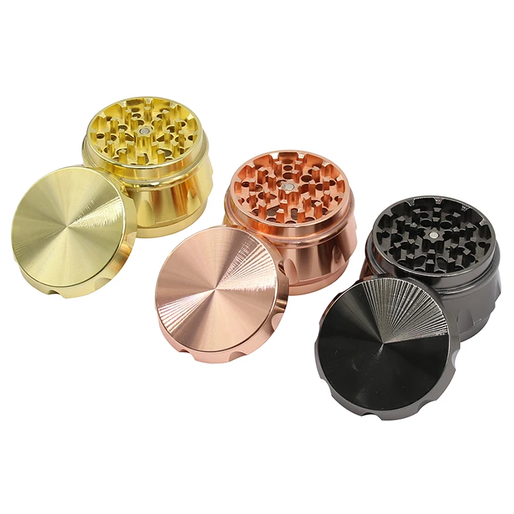 Hot Selling Zinc Alloy Herb Grinder Tobacco Cigarette Grinders New Fashion Herb Grinder Smoking Accessories