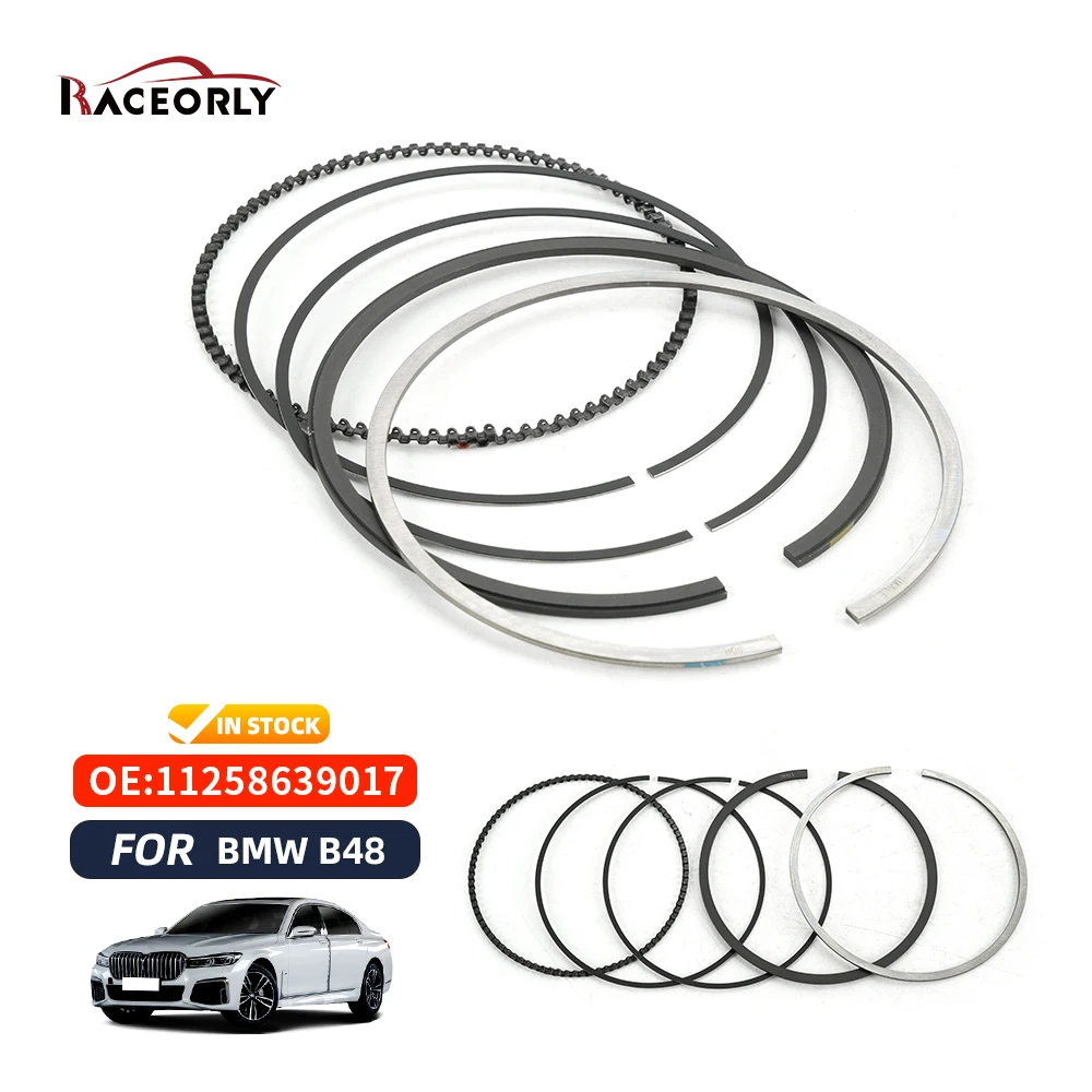Raceorly Good Price Vehicle Engine System Parts bmw Piston Ring For BMW B48 11258693017