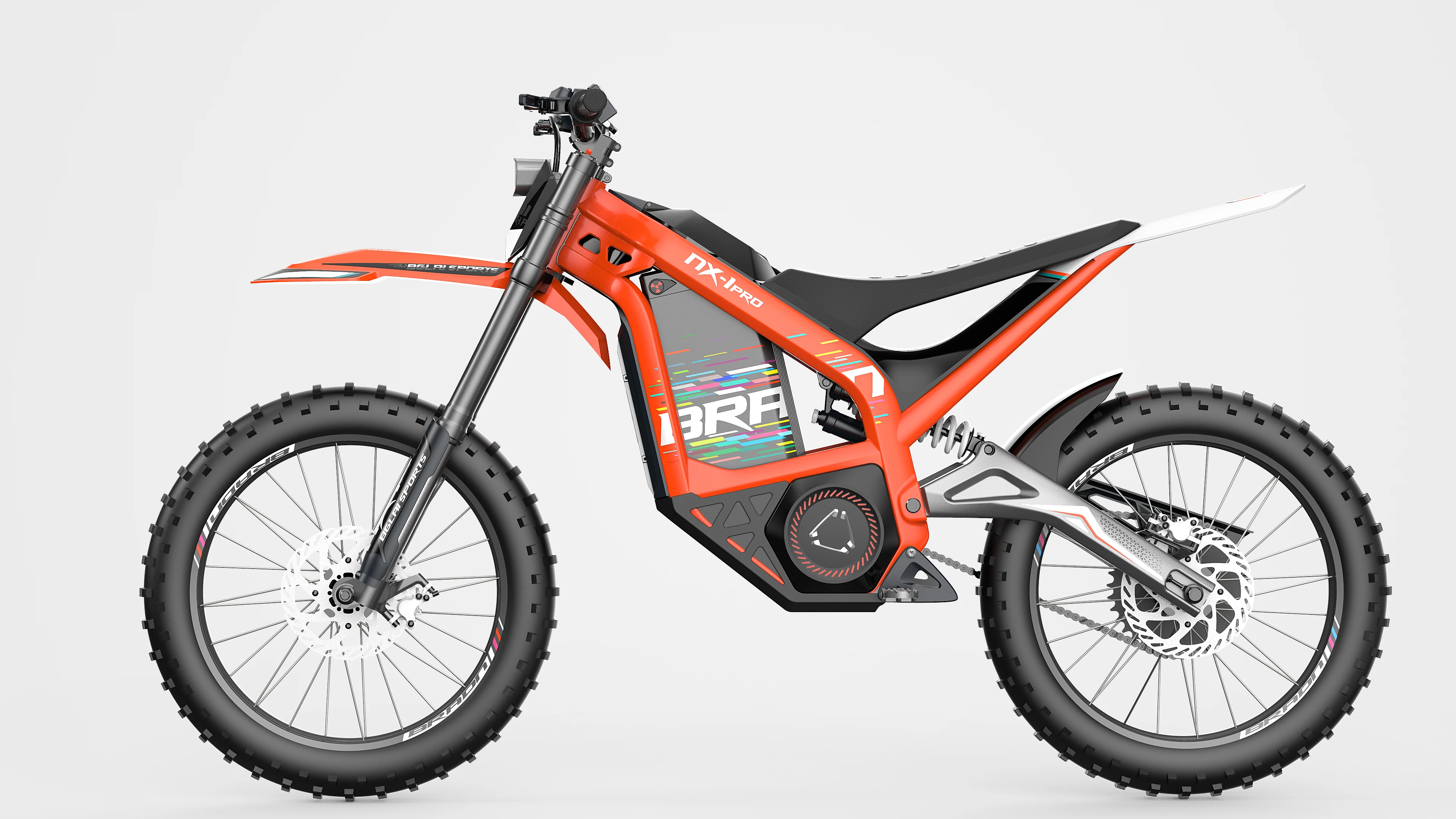 Say Yeah Electric Motocross Bicicleta Electrica High Power 72V3000W Mid Drive Hybrid Bike