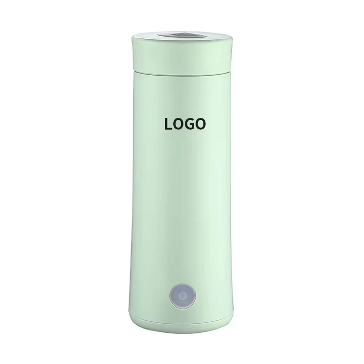 110V Intelligent Stainless Steel Electric Water Cup Portable Small Electric Heating Boiler Tea Coffee Constant Household