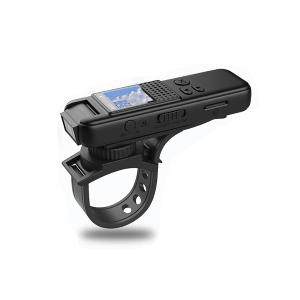 Clear Sound Voice Recorder 180 Degree Rotatable Bike Camera CS08 With 1.13' Screen and Flashlight