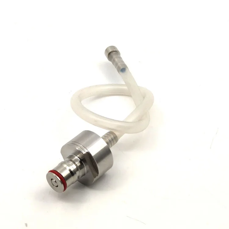 Stainless Steel 304 With 5_16 Inch Barb Ball Lock For Home Brewing Beer Carbonation Lid _on Soft Drink Pet Bottles Homebrew Keg