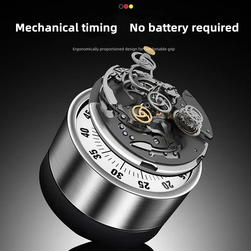 Magnet Adsorption Kitchen Timer Mechanical Alarm Clock Cooking Study Egg Reminder Countdown Timer Kitchen Gadget Accessories