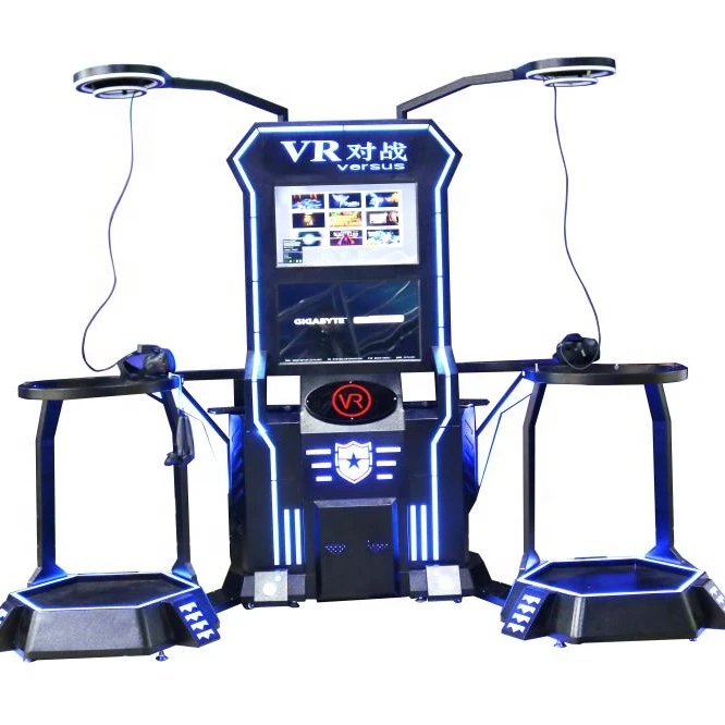 Future Technologies 9D VR Simulator Virtual Reality Fitness Walking Freely Play Station Vr Games Equipment