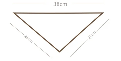 Newborn Absorbent Cloth Baby Bibs Waterproof Triangle Cotton Cartoon Child Bibs