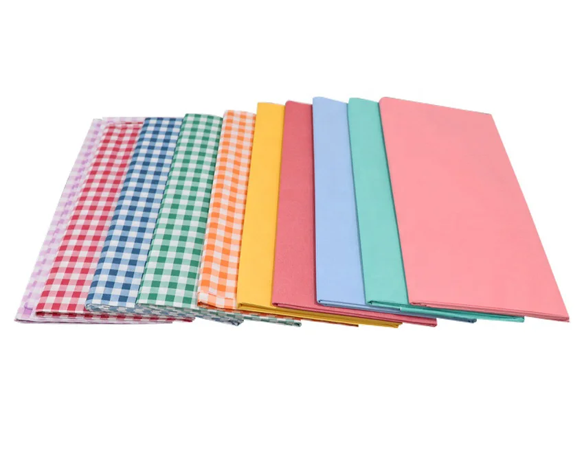 Custom Printed Cotton paper Table Cloth Disposable Wedding Table Cloth Colorful Printed Paper cover