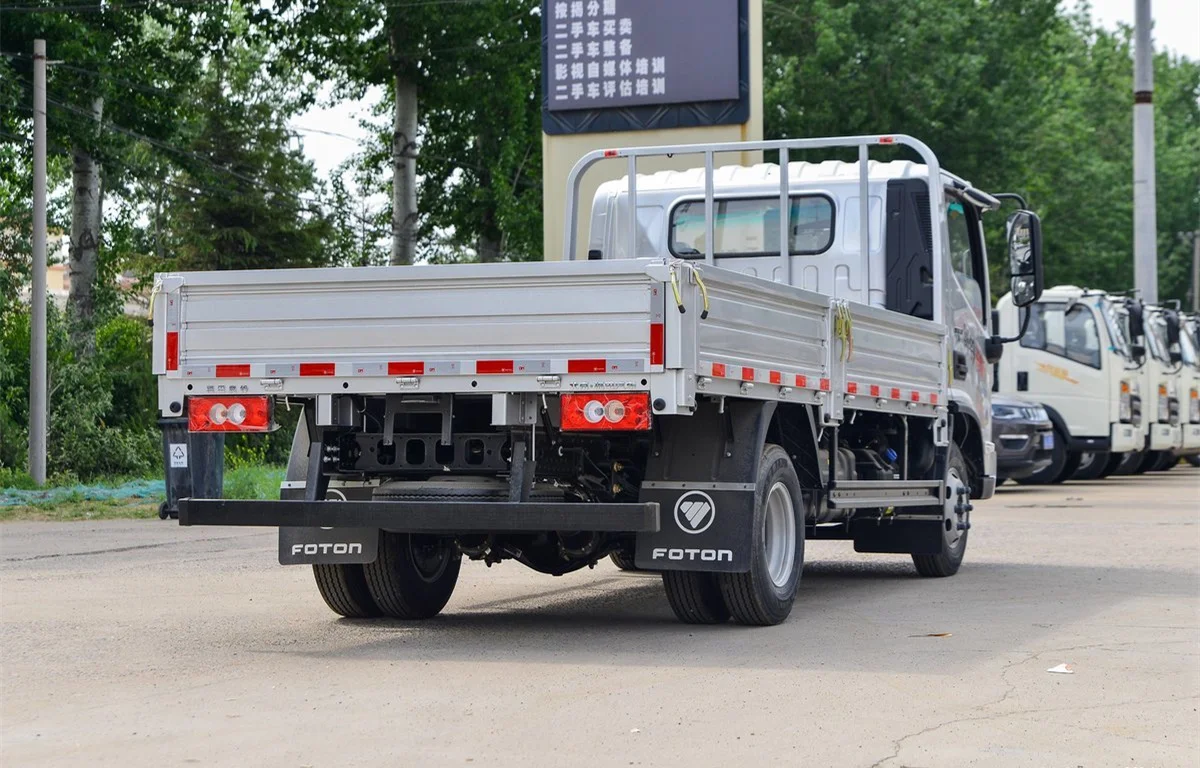 Используемый грузовой мини-грузовик 5 тонн грузовик 163HP 4x2 LHD дизельный легкий для продажи