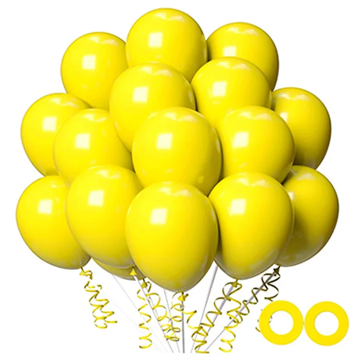 12 Inch Wholesale Party Balloon Sets 50pcs/bag Latex balloons for decorations