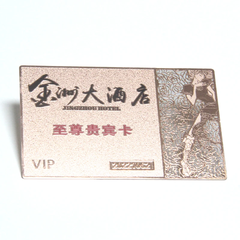 Factory Sale High end and high-end products have texture Noble and luxurious Metal card