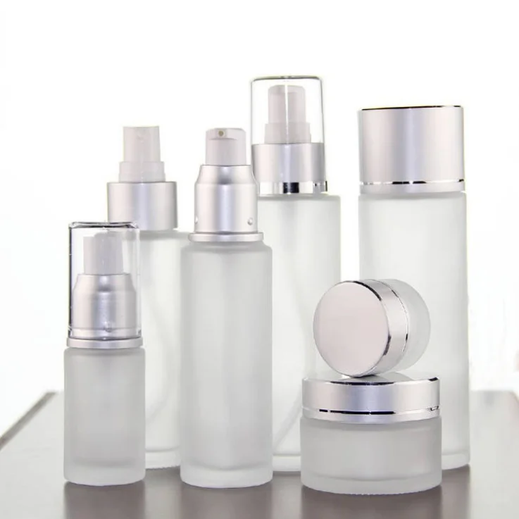 Hot cosmetic oil bottle glass lotion bottle cosmetic glass bottle