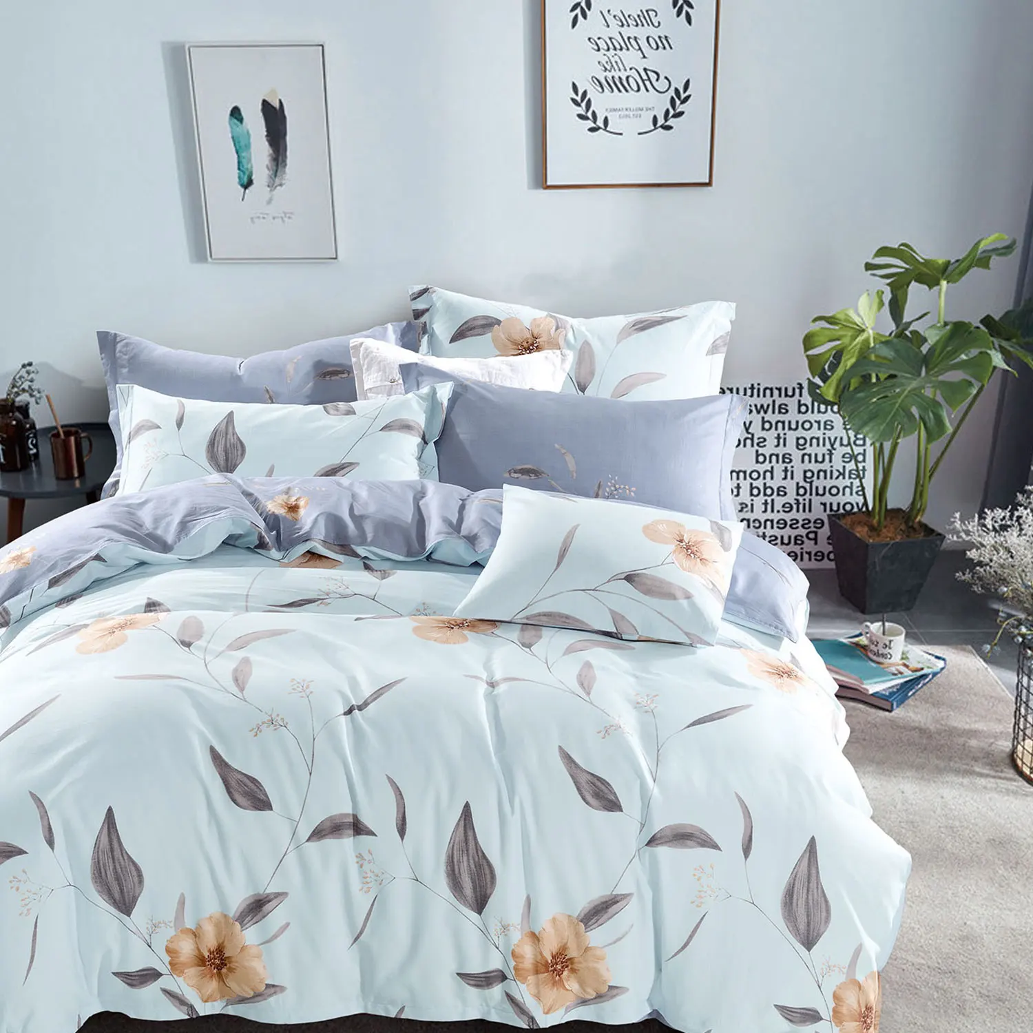 Special turkish style cotton soft nursery delicate embroidery bedding set