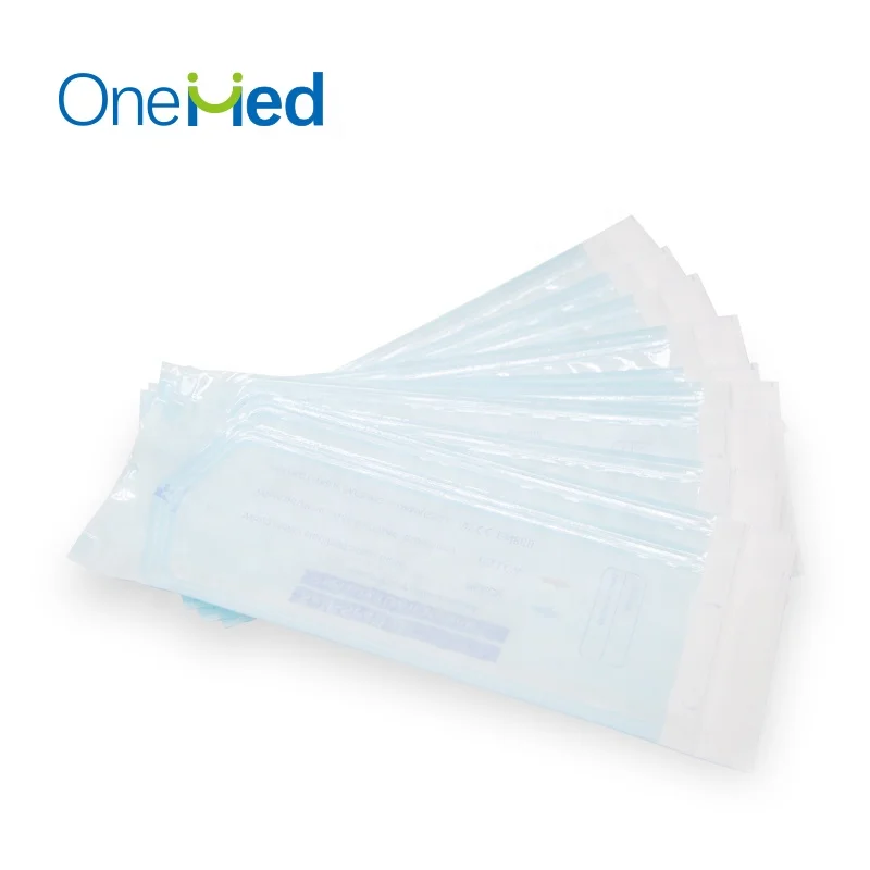 HOT sale Sterilization Pouches for Dentist Tools medical self sealing sterilization pouch