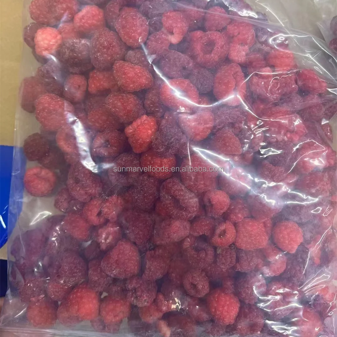 Замороженные красные малины великолепного качества, цельная/крошечная свежеестественная вкусная